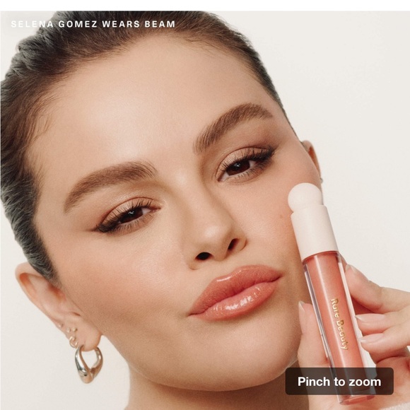 Rare Beauty Lip Gloss in Spark - Picture 2 of 7